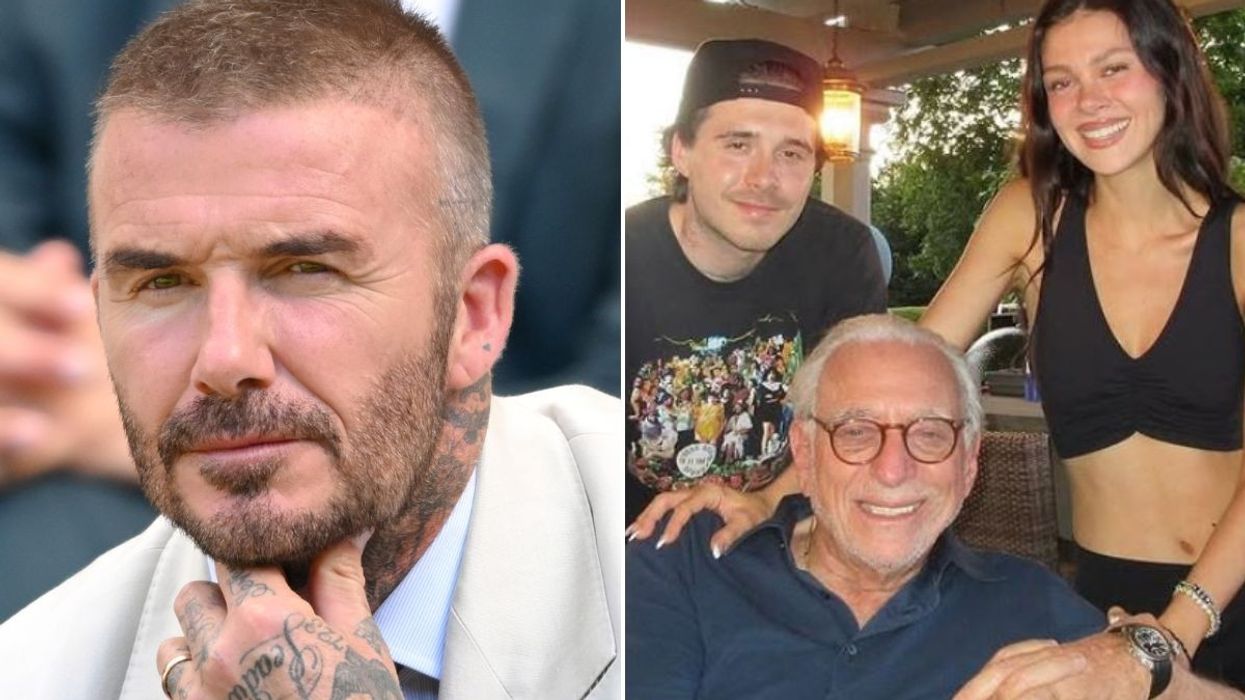 David Beckham fans outraged at 'cruel' Brooklyn Beckham as he shares 'shameless' tribute to father-in-law: 'Disgusted!'