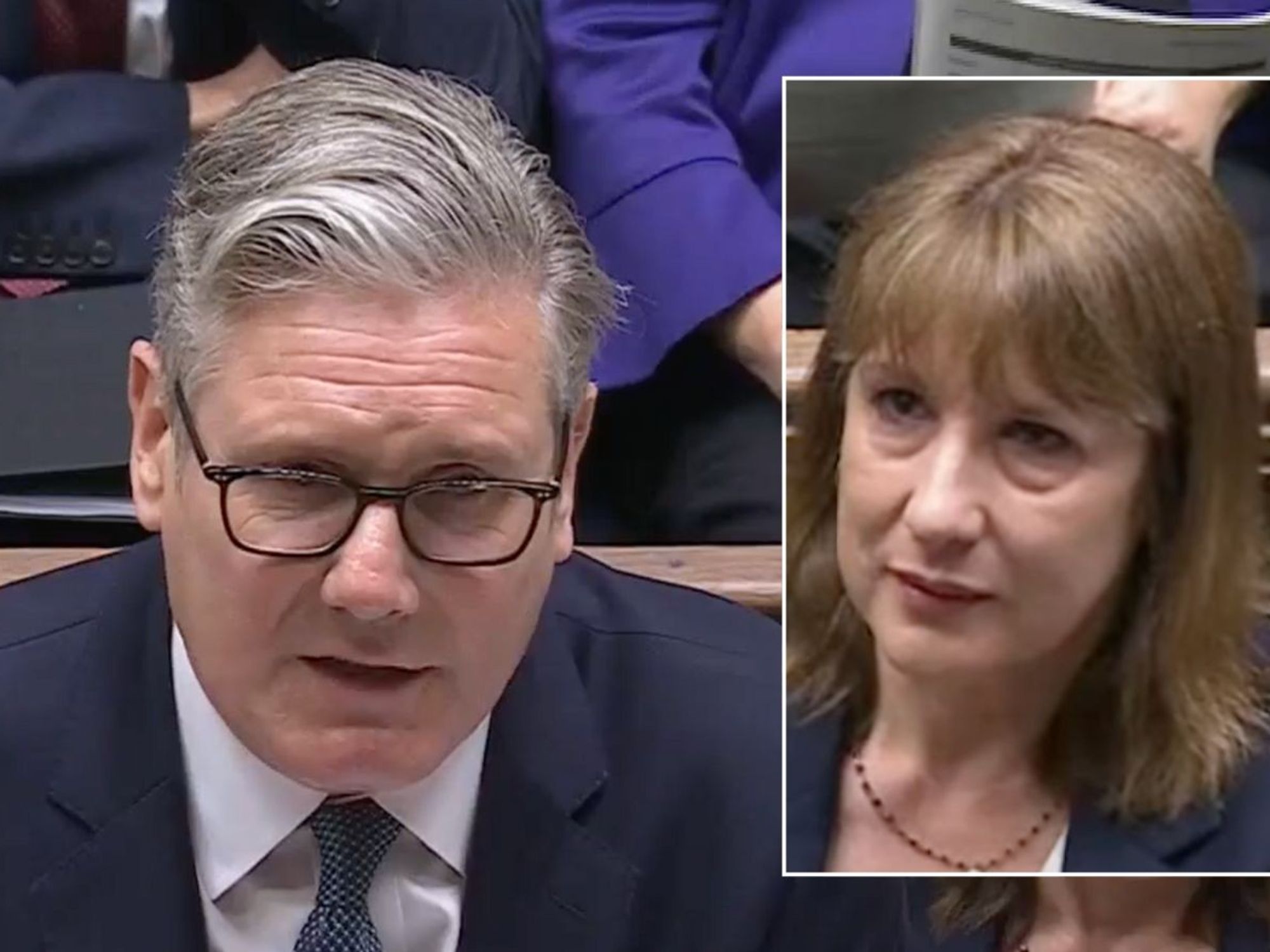 Politics LIVE: No10 forced to step in after Keir Starmer failed to rule out sacking Rachel Reeves...