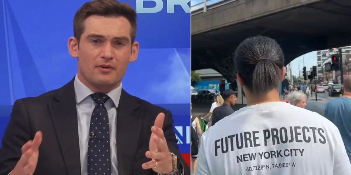 NextImg:Tom Harwood takes matters into his own hands and confronts tube dodger: 'Are we mugs?'