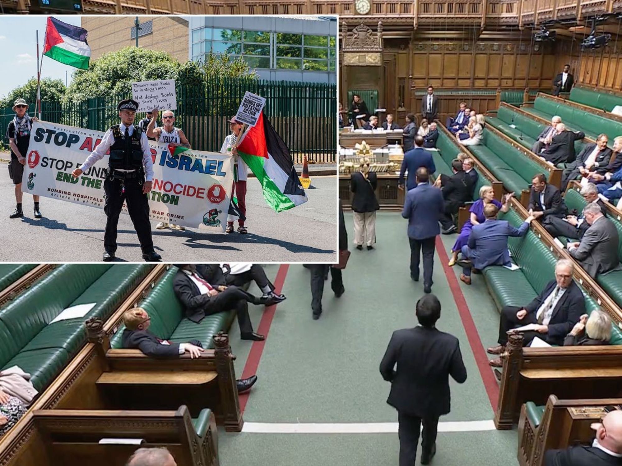 Politics LIVE: MPs vote to ban Palestine Action with legislation set to become law in just days