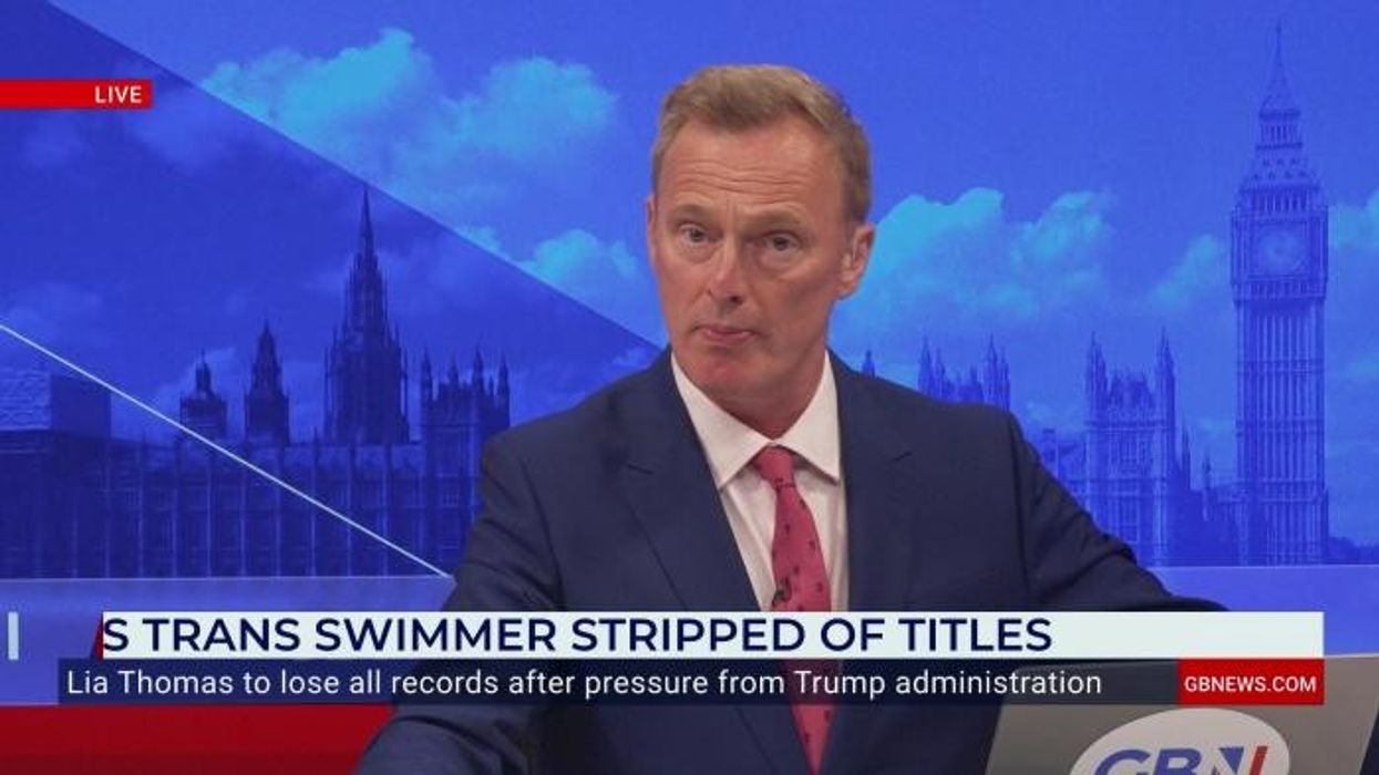 WATCH: Sharron Davies reacts to trans swimmer Lia Thomas being stripped of records