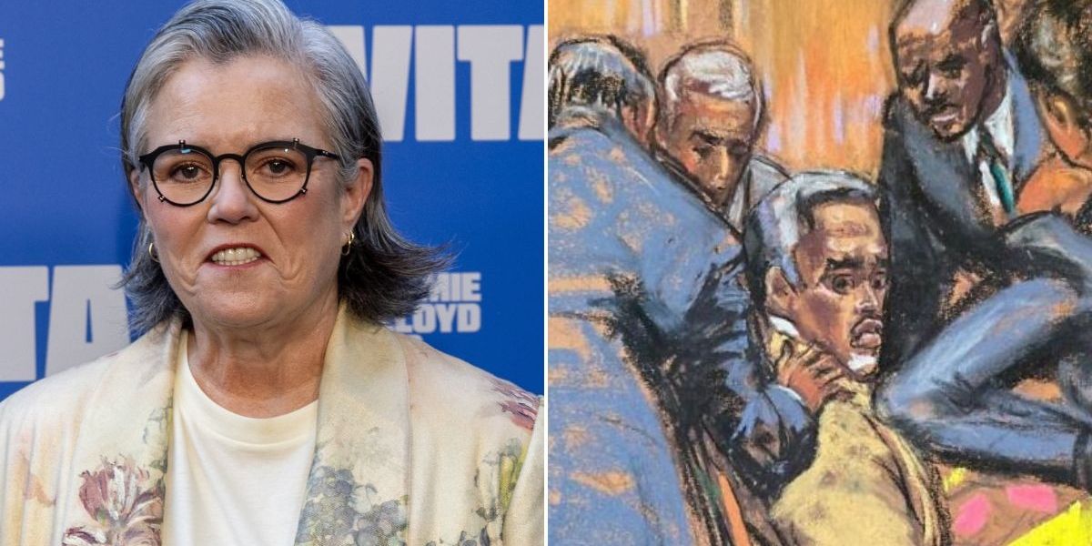 NextImg:Rosie O'Donnell, 63, fumes 'what a f***ing joke' as she delivers foul-mouthed rant on Diddy ruling