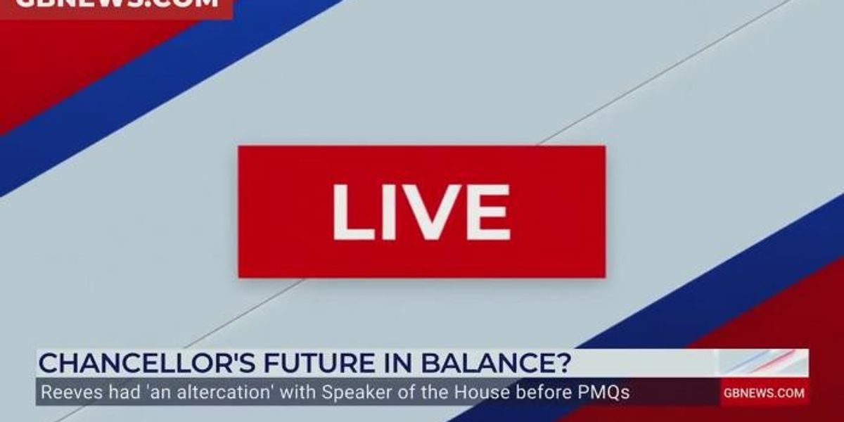 NextImg:WATCH: Mel Stride tells GB News he reached out to Rachel Reeves are 'upsetting' PMQs appearance
