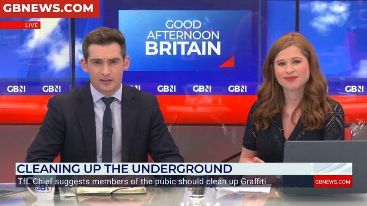 WATCH: Tom Harwood blasts 'nonsense conspiracy' by TfL chief after claiming graffiti cleaners are 'creating' vandalism on trains