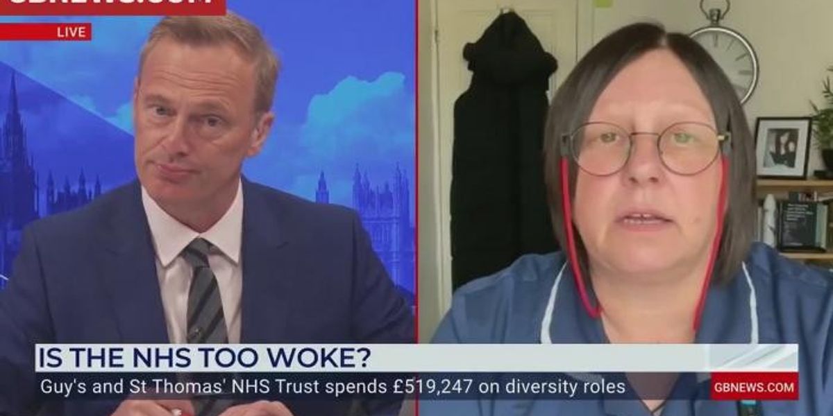NextImg:NHS nurse tells GB News that DEI initiatives 'create division' and 'erode trust' among staff