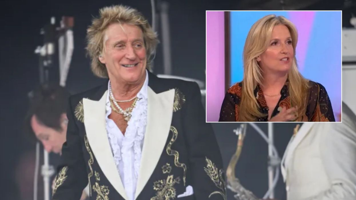 Penny Lancaster opens up on Rod Stewart's health fears prior to Glastonbury set as she admits 'he'd never been so ill'