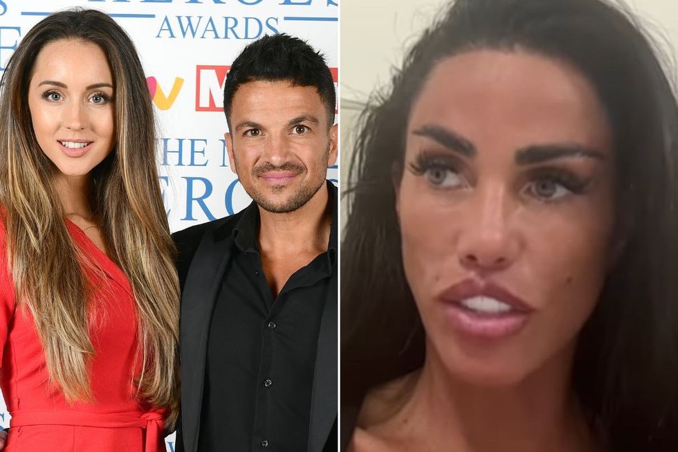 Peter Andre's wife Emily breaks silence amid parenting row after Katie Price blasted pair over 'ban' from daughter's 18th birthday