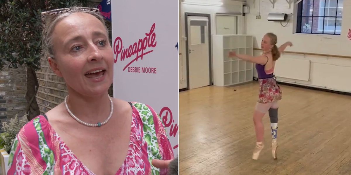 NextImg:'She dances on a prosthetic leg': Christopher Hope’s wife praises Debbie Moore for empowering daughter through dance