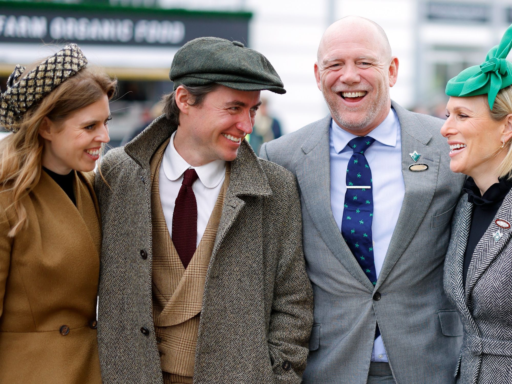 Princess Beatrice's husband makes his feelings clear as Mike and Zara Tindall share update from Australia