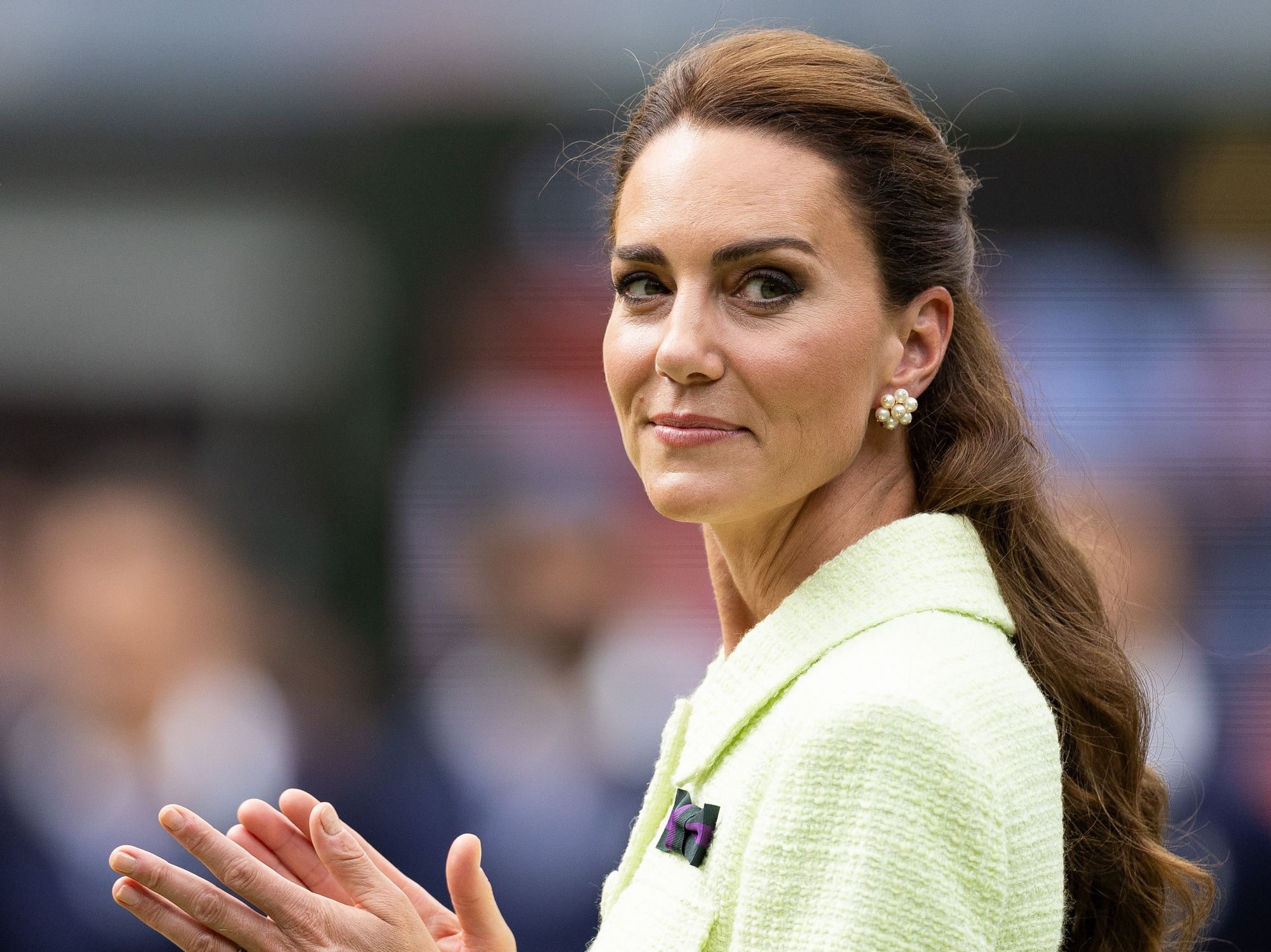 Kate will step out at Wimbledon in just hours as George, Charlotte and Louis could join princess