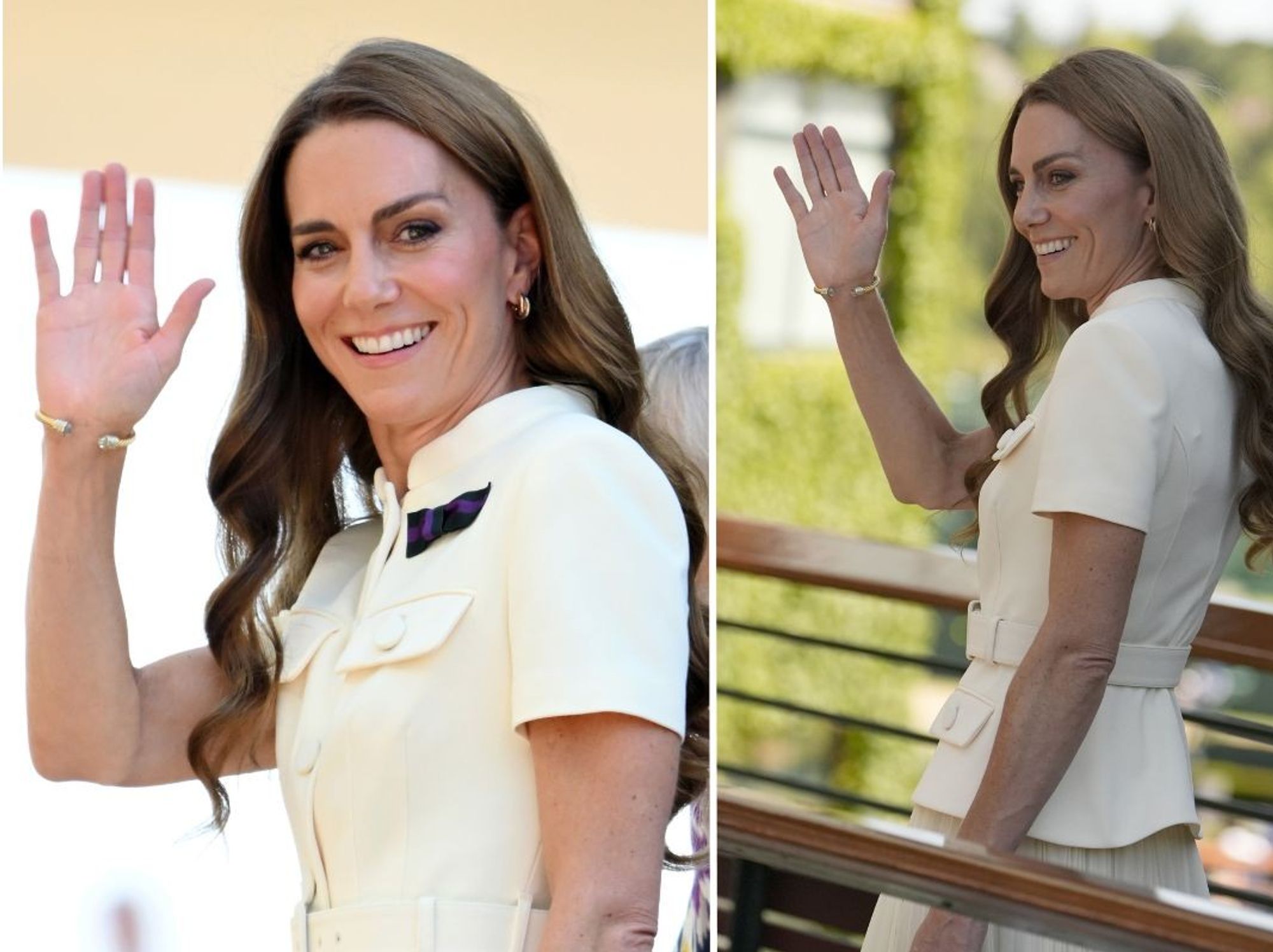 Princess Kate arrives at Wimbledon for solo appearance as George, Charlotte and Louis miss out