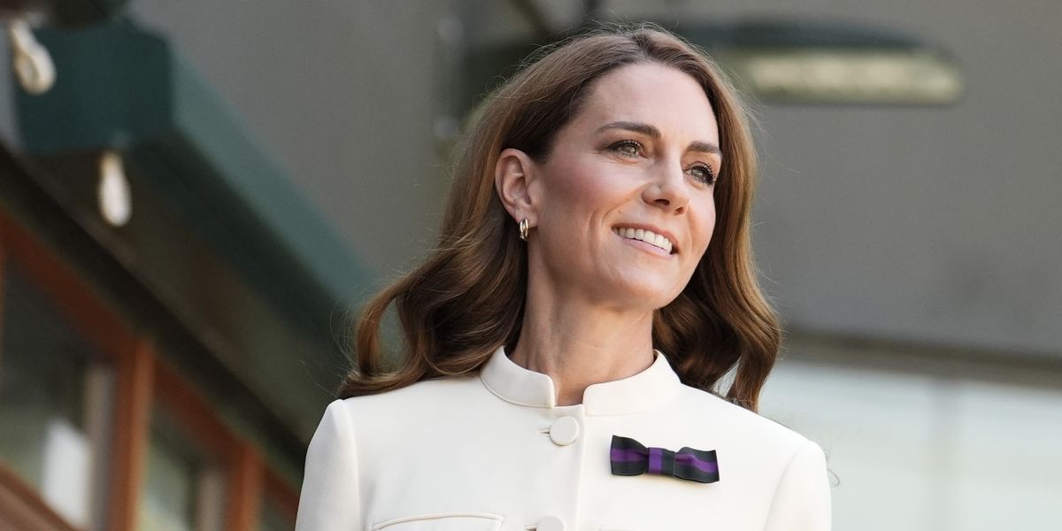 NextImg:Kate's Wimbledon outfit details revealed as Princess of Wales wears £440 cream dress
