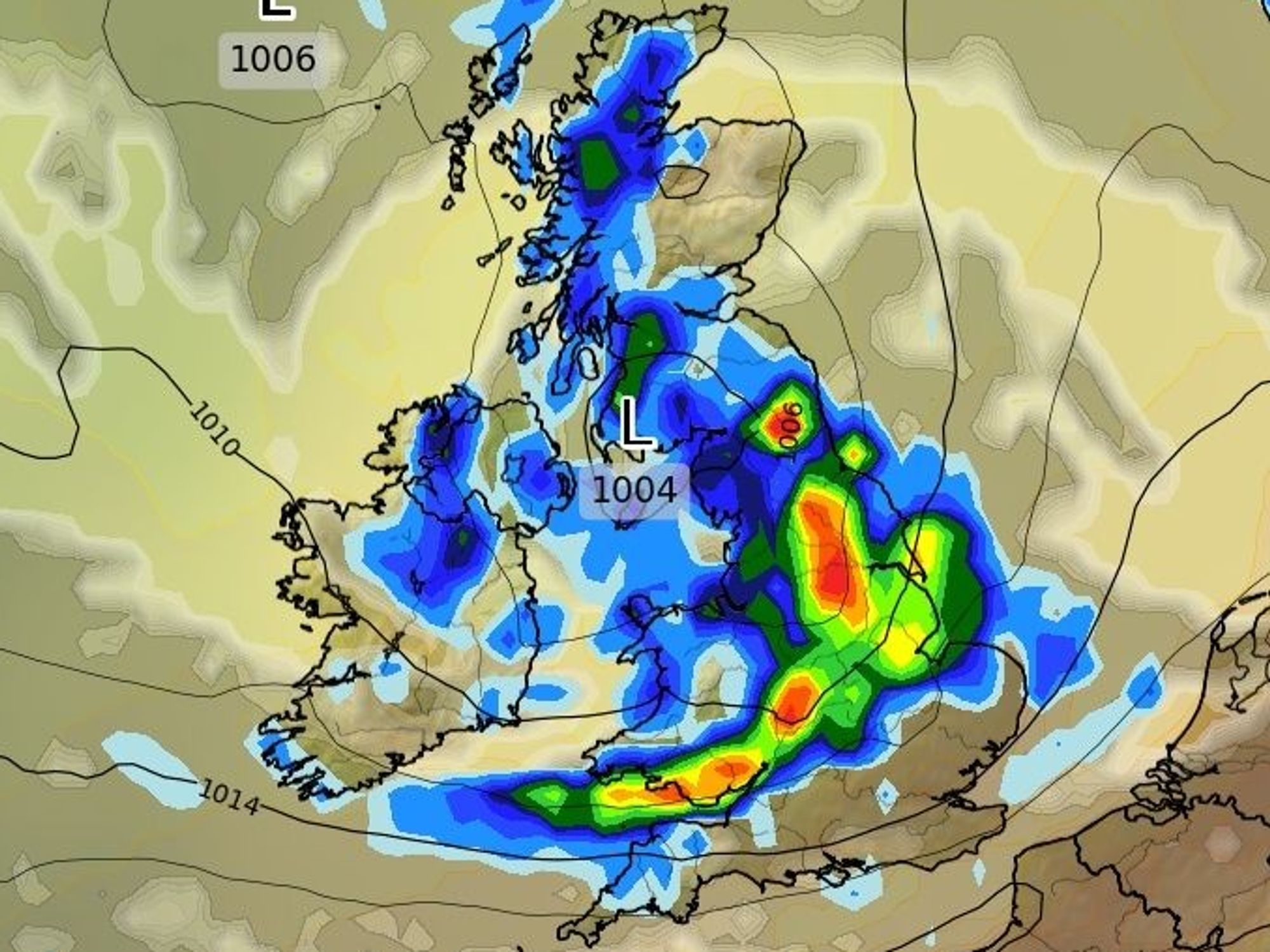 UK weather: Ferocious thunderstorm to spark flash flooding as 'excessive rainfall' strikes Britain