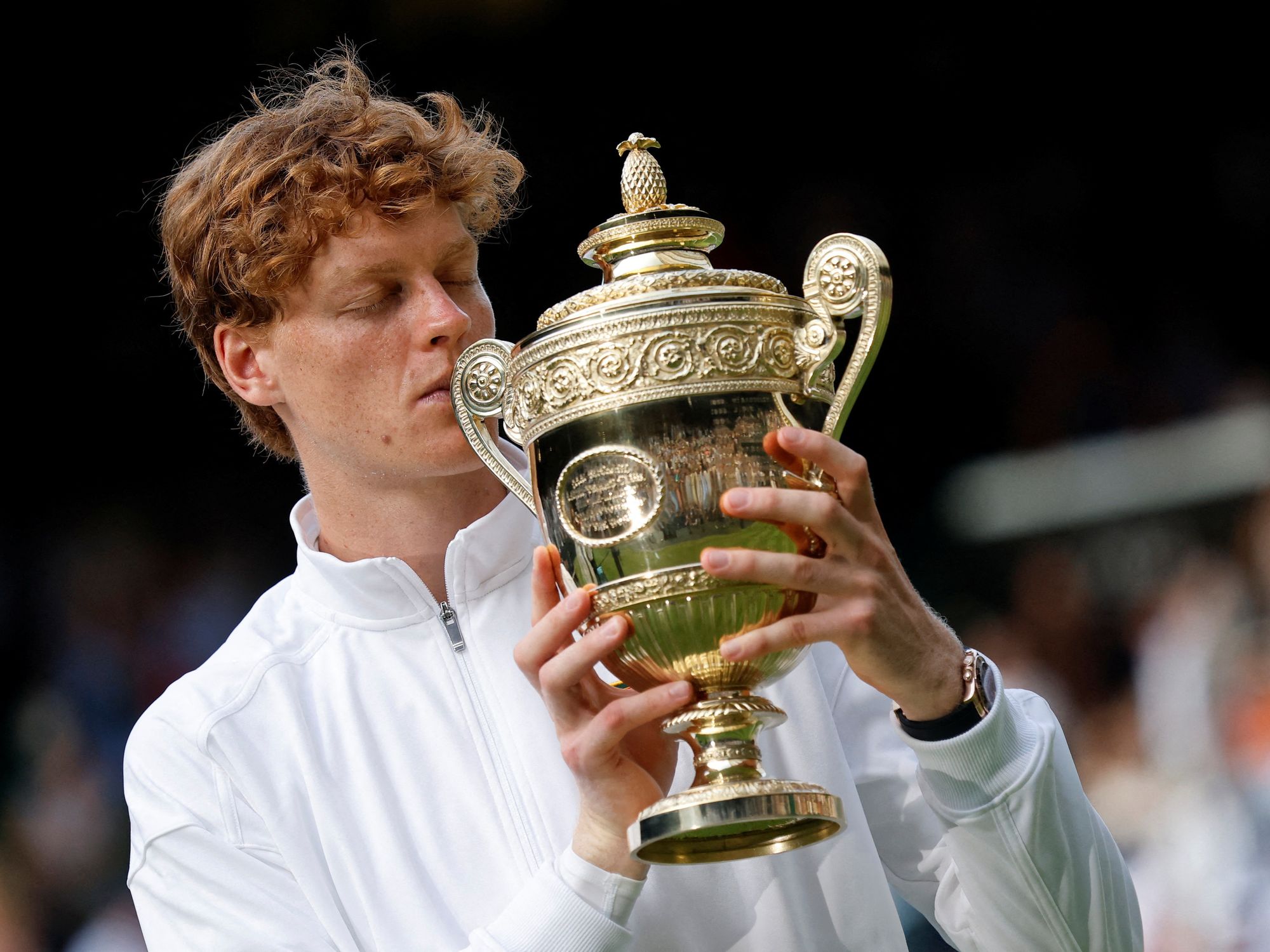 Jannik Sinner disagrees with Nike message after beating Carlos Alcaraz in Wimbledon final