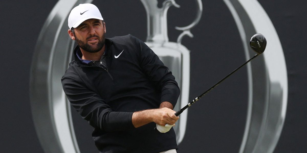 NextImg:Scottie Scheffler compared to Tiger Woods after masterclass round at The Open to close in on Claret Jug