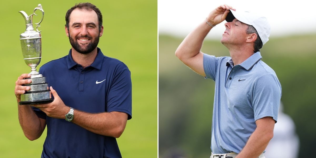 NextImg:Rory McIlroy and Scottie Scheffler spark argument after The Open victory