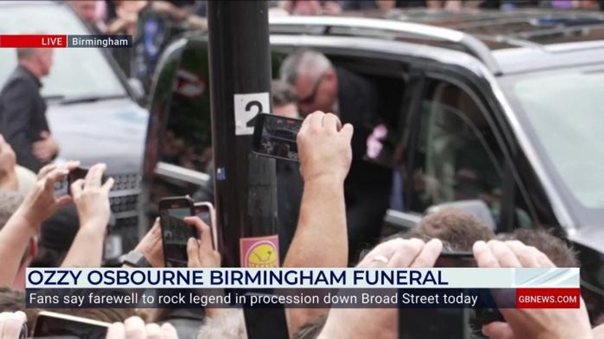 Ozzy Osbourne funeral: Sharon Osbourne breaks down in tears at Black Sabbath Bridge tributes