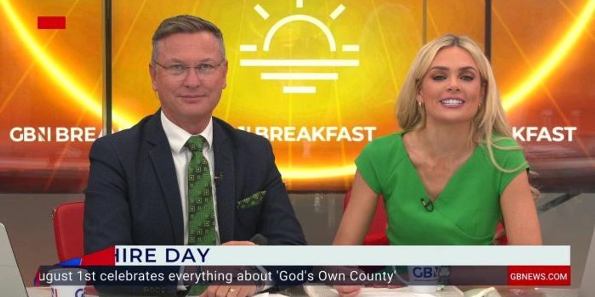 Stephen and Ellie giggle as they apologise for their ‘terrible’ Yorkshire accents Stephen and Ellie giggle as they apologise for their ‘terrible’ Yorkshire accents