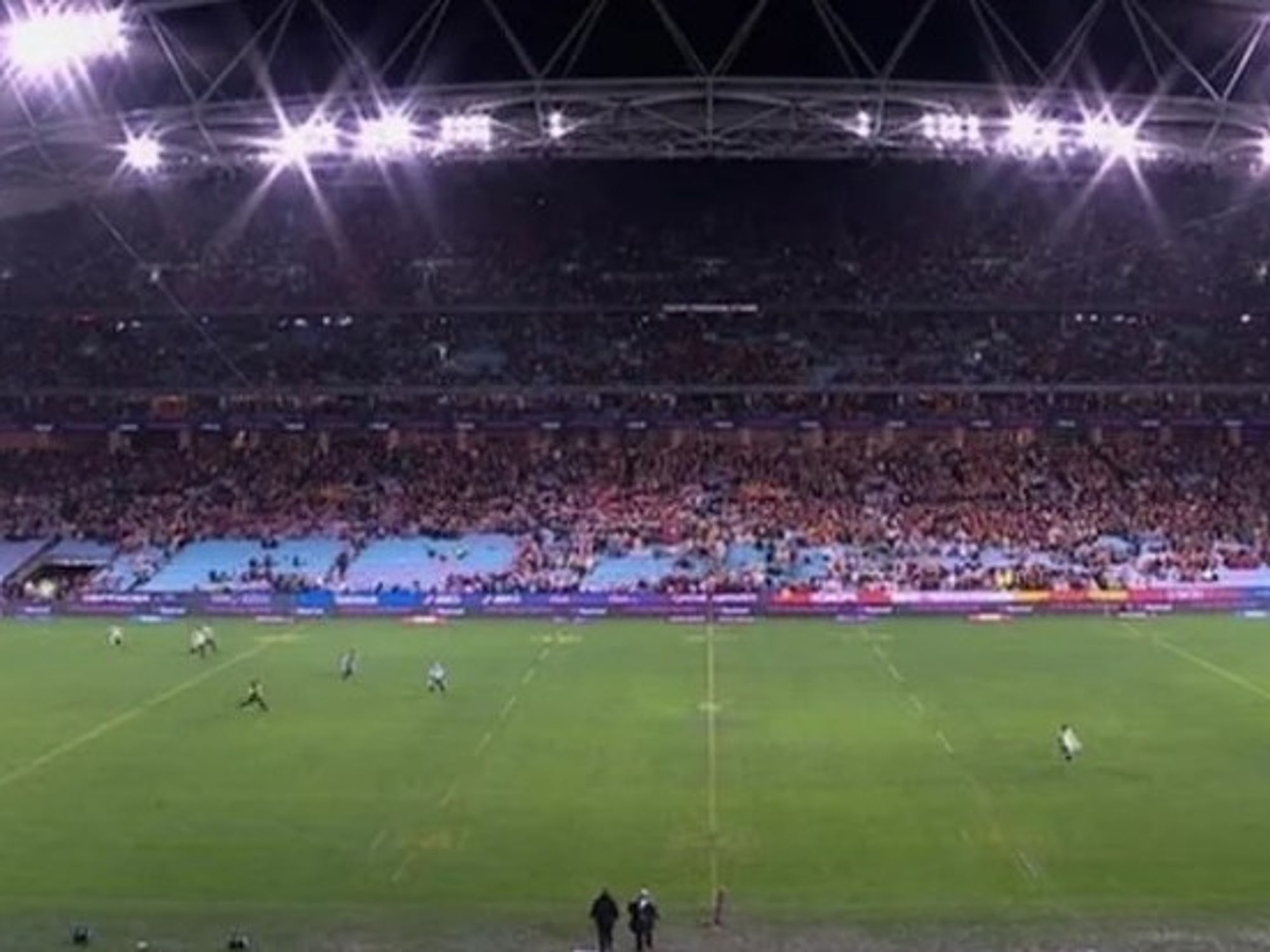 Rugby fans facing huge fines after invading pitch during British and Irish Lions match with Australia