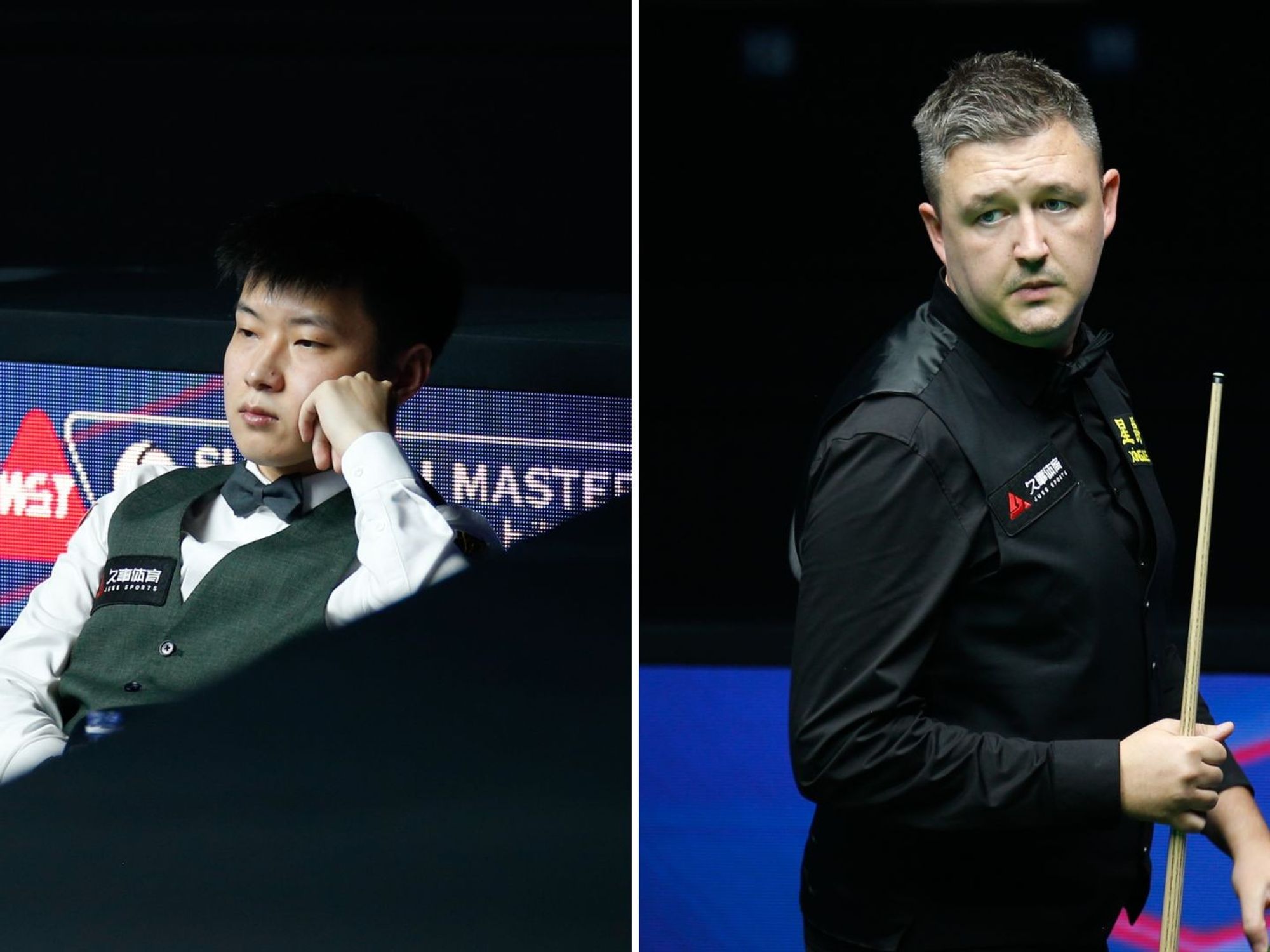 Snooker match suspended with Kyren Wilson and Zhao Xintong forced to leave arena