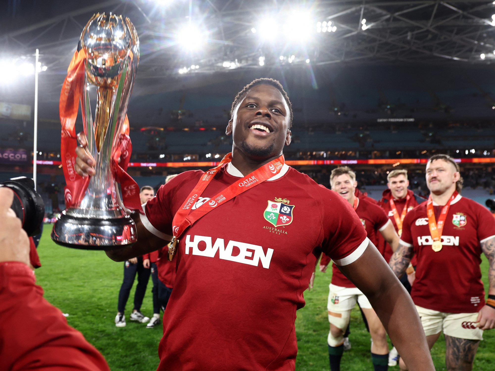 Maro Itoje sends classy message after helping British and Irish Lions win series against Australia