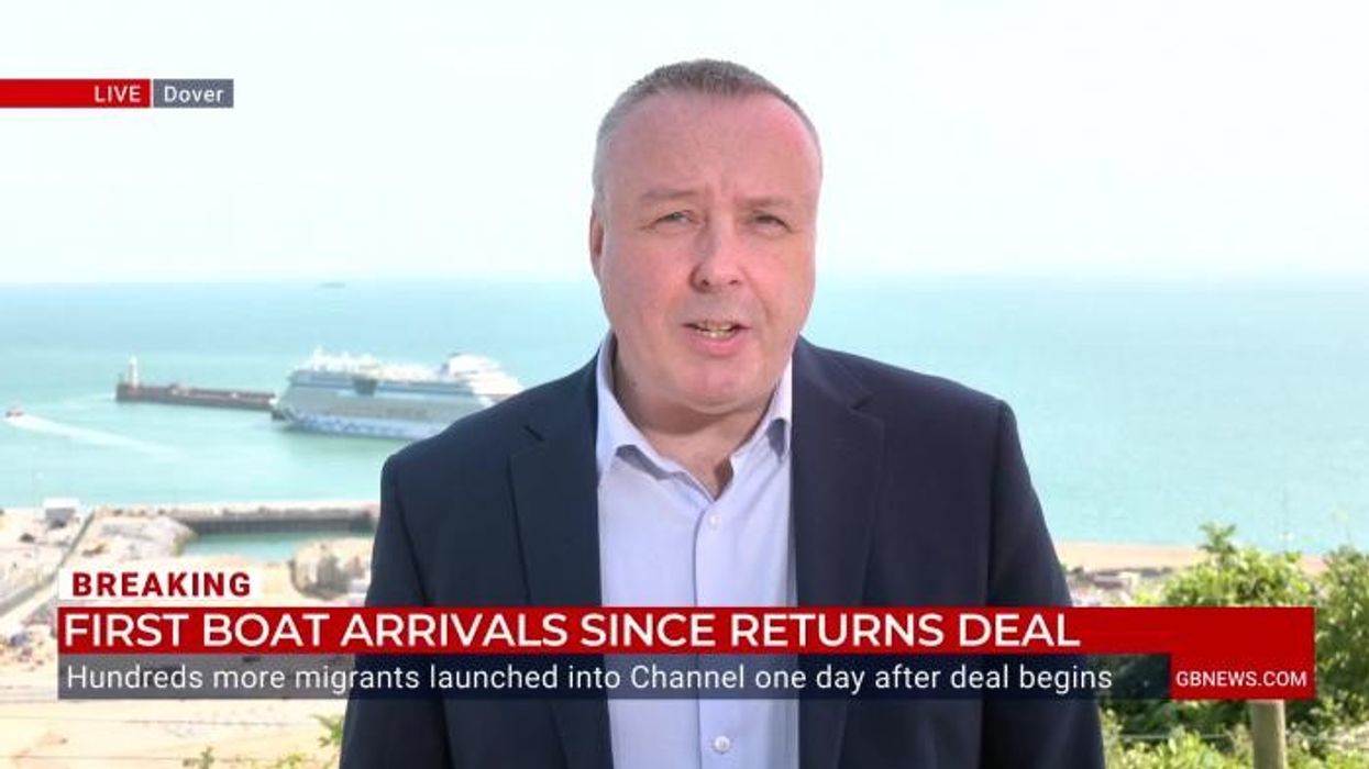 French authorities escorting migrants into UK waters is 'completely wrong', Philp says