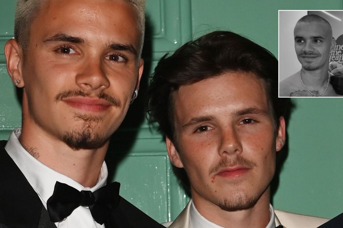 Romeo Beckham's cryptic tattoo message amid Brooklyn feud sparks speculation of subtle dig at brother