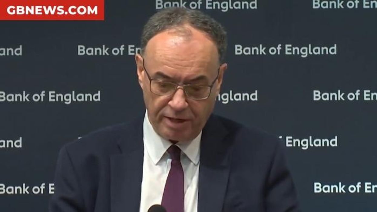 WATCH: Bank of England Governor predicts inflation increase to four per cent in September