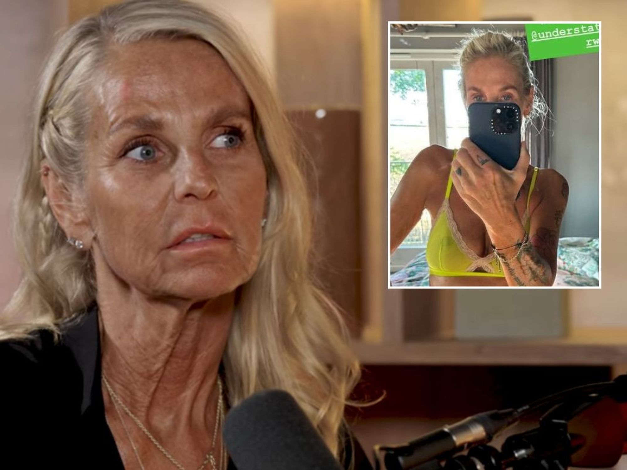 Ulrika Jonsson, 57, takes fresh dig at 'ageist' critics as she shares series of racy lingerie sna...
