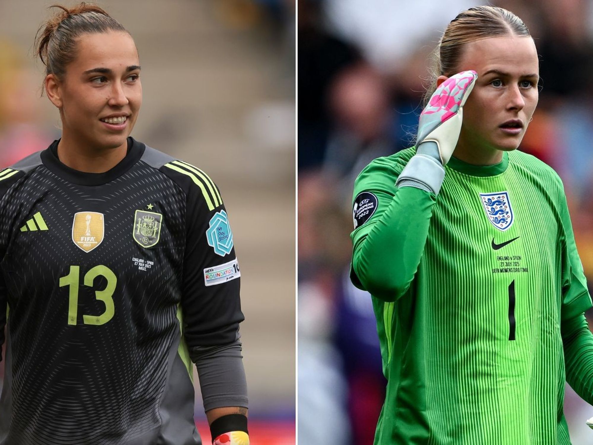 Spain goalkeeper rubbishes comments from England star Hannah Hampton after Lionesses' Euro 2025 triumph