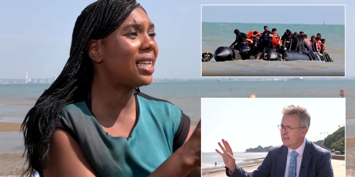 NextImg:Kemi Badenoch demands Labour 'makes life less comfortable' for asylum seekers as she tells GB News 'it is just not right'
