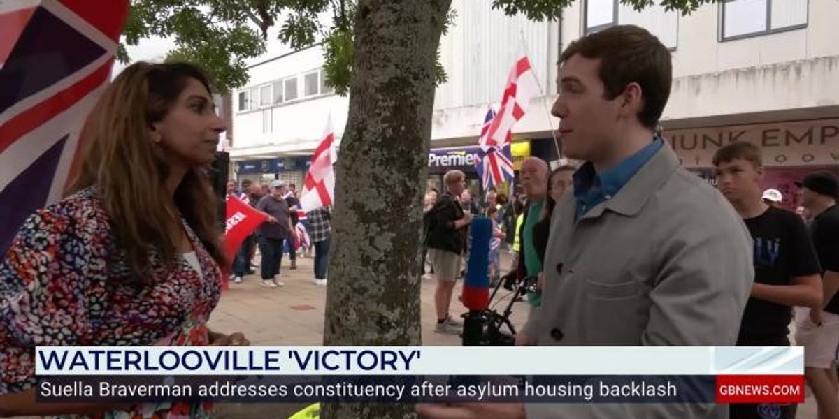 NextImg:Suella Braverman says illegal migrants should be housed in 'bespoke tented accommodation'