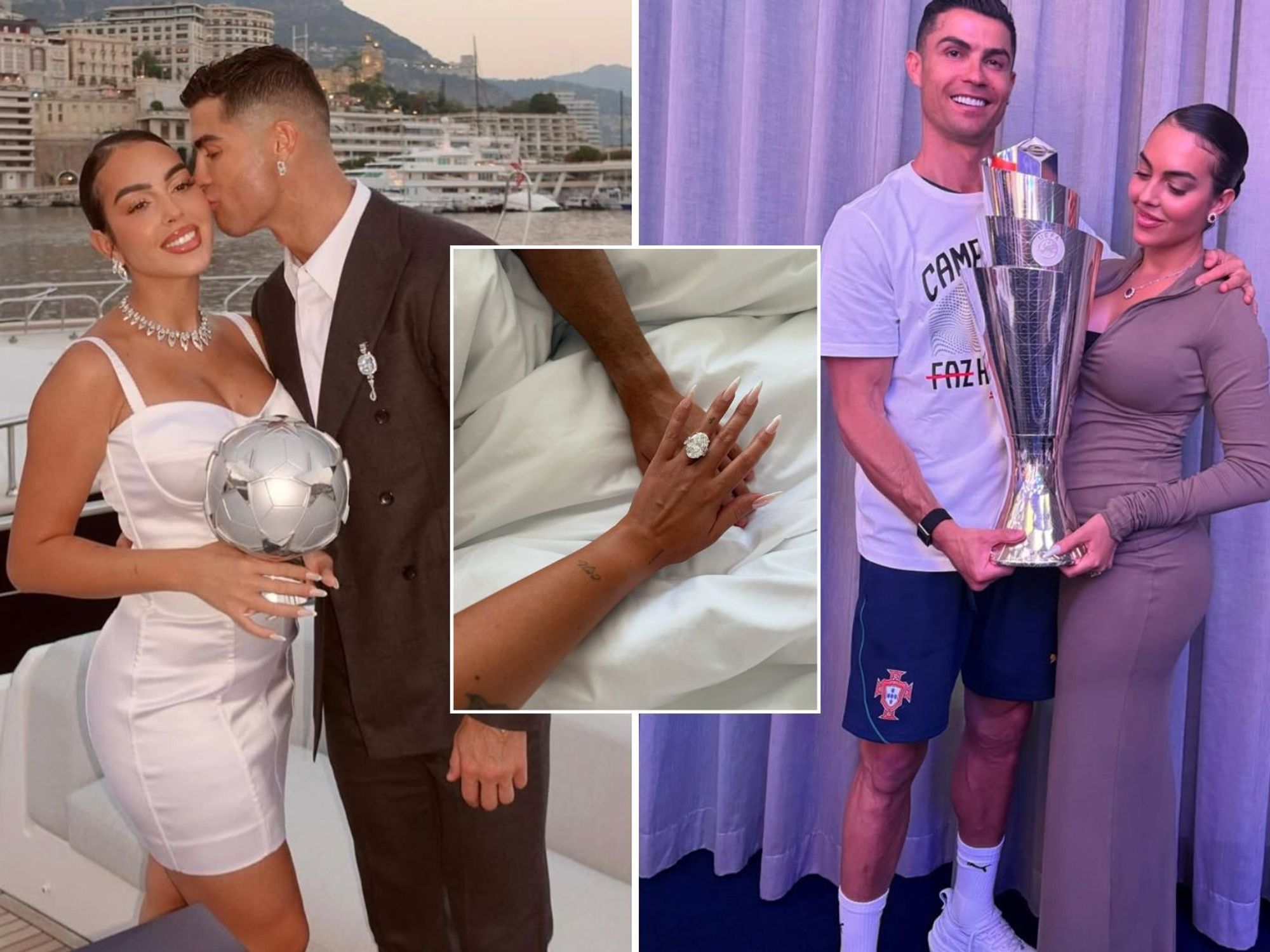 Cristiano Ronaldo, 40, spends £270,000 on presents for Georgina Rodriguez after marriage proposal