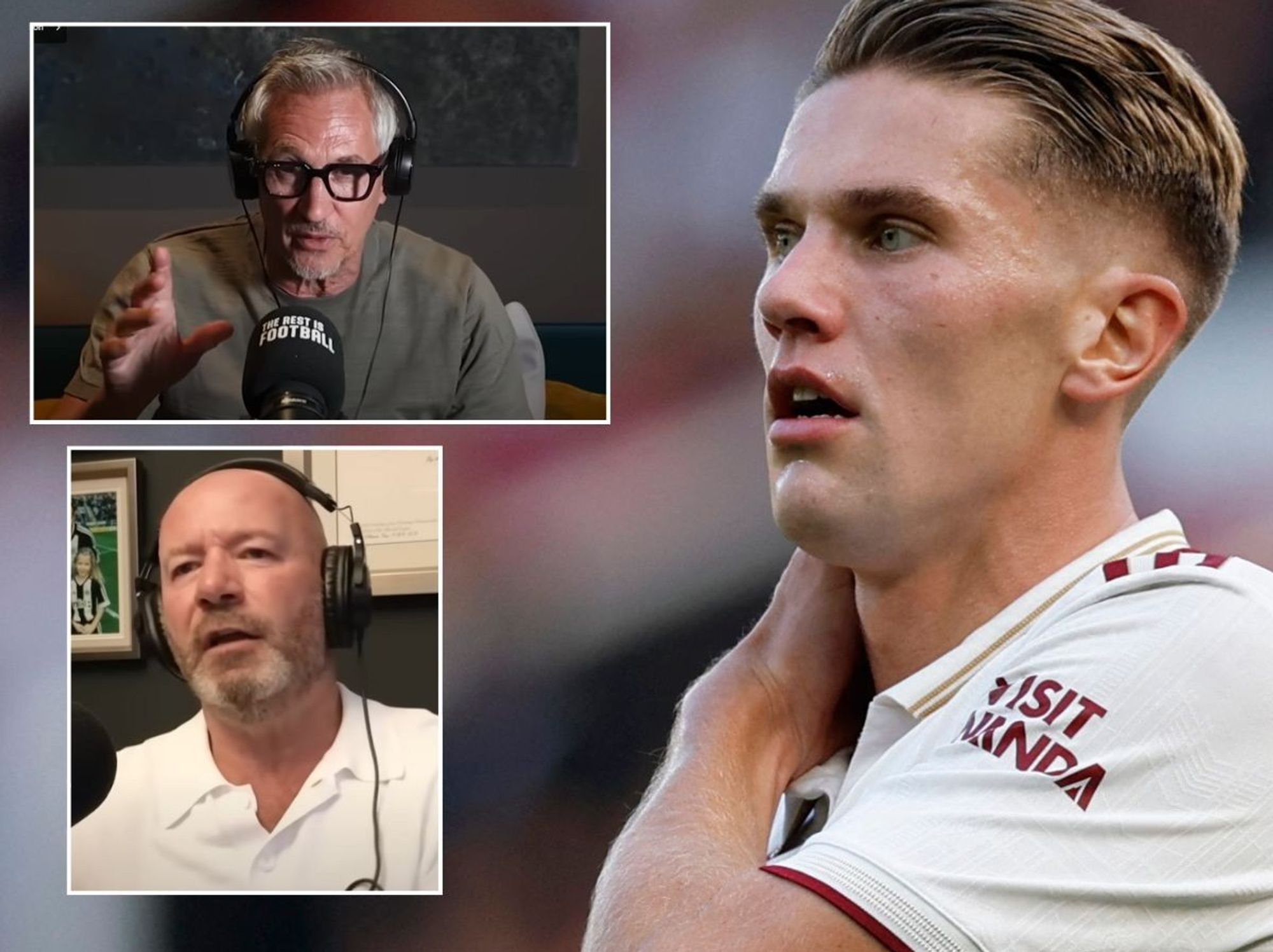 Gary Lineker and Alan Shearer make feelings clear on Viktor Gyokeres after issues in Arsenal win ...