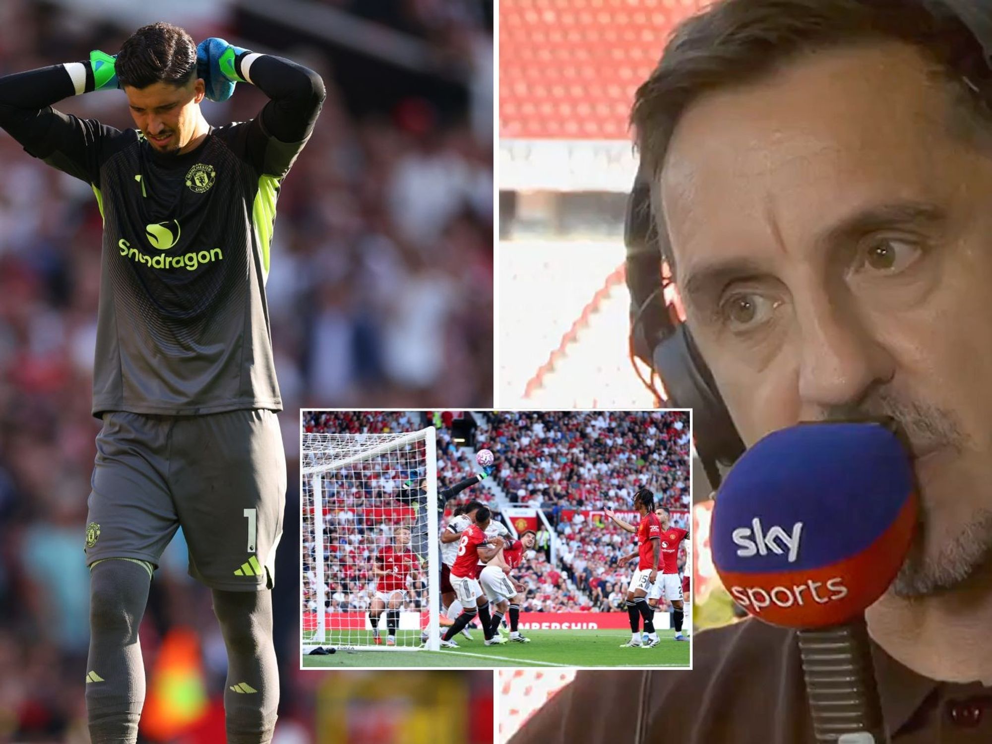 Gary Neville offers 'unequivocal' view on issue that Manchester United 'have to' fix after Arsenal defeat