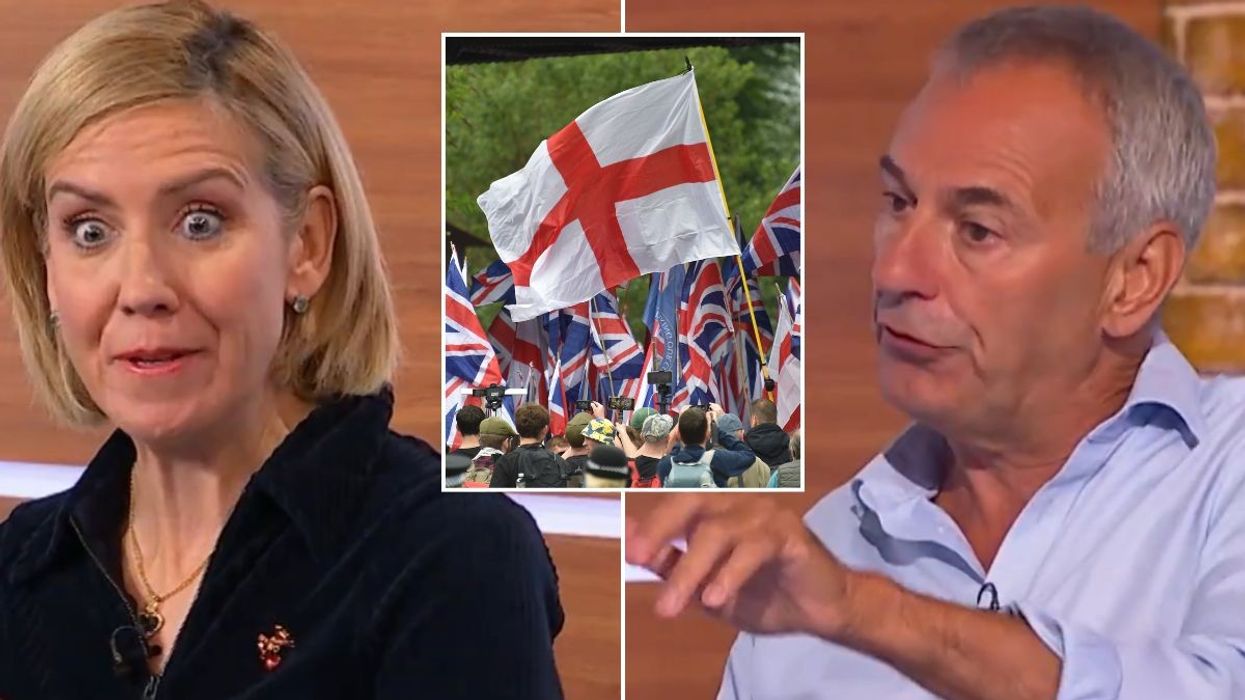 Channel 5 Vine guest sparks outrage as he claims 'migrants among most patriotic in Britain' amid St George's flag row: 'Anti-English nonsense!'