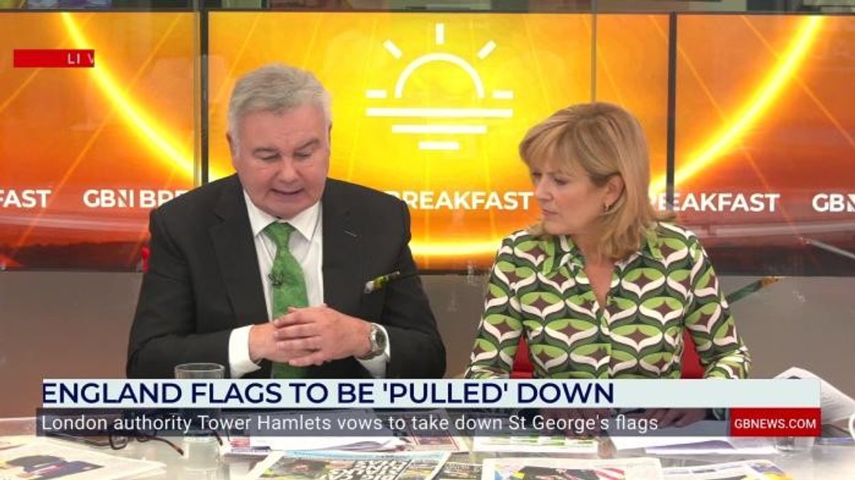 'There is no problem with English people flying the St George's Cross', Dr Mike Jones says