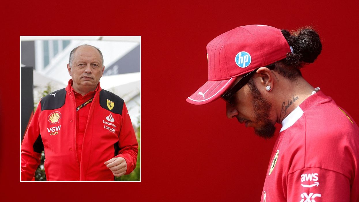 Ferrari chief accuses Lewis Hamilton of 'extreme reactions' and tells driver to 'stay calm'