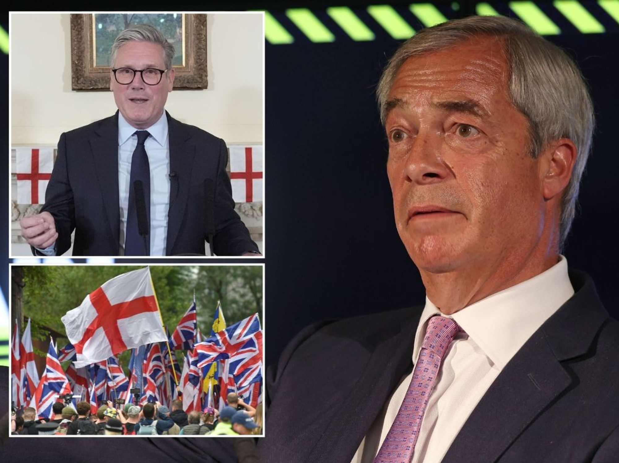 Nigel Farage accuses Labour of 'hating St George's cross' as flag row erupts over Minister's outburst