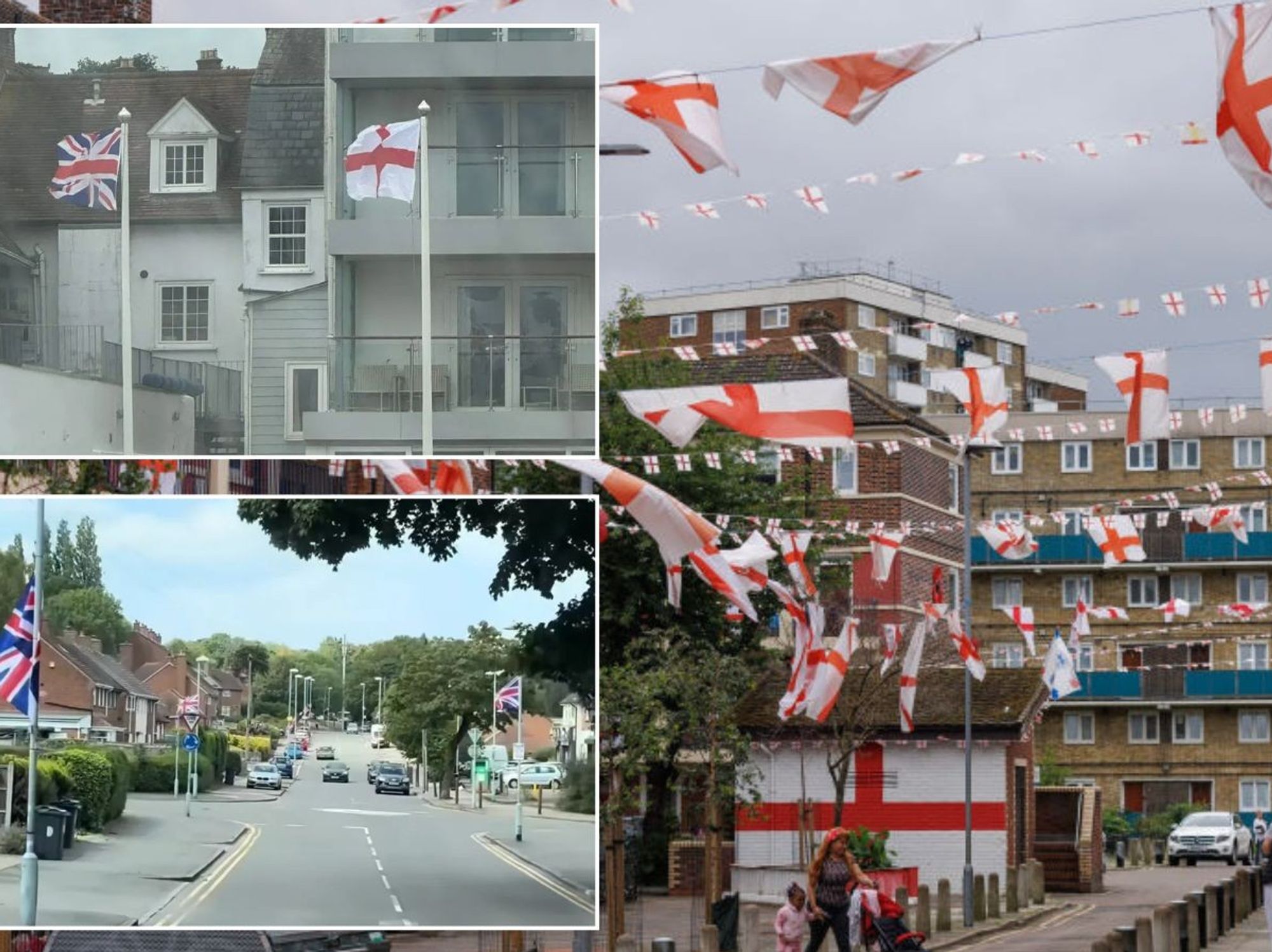 Defiant Britons pledge to hang up HUNDREDS of St George's flags in fight back against councils