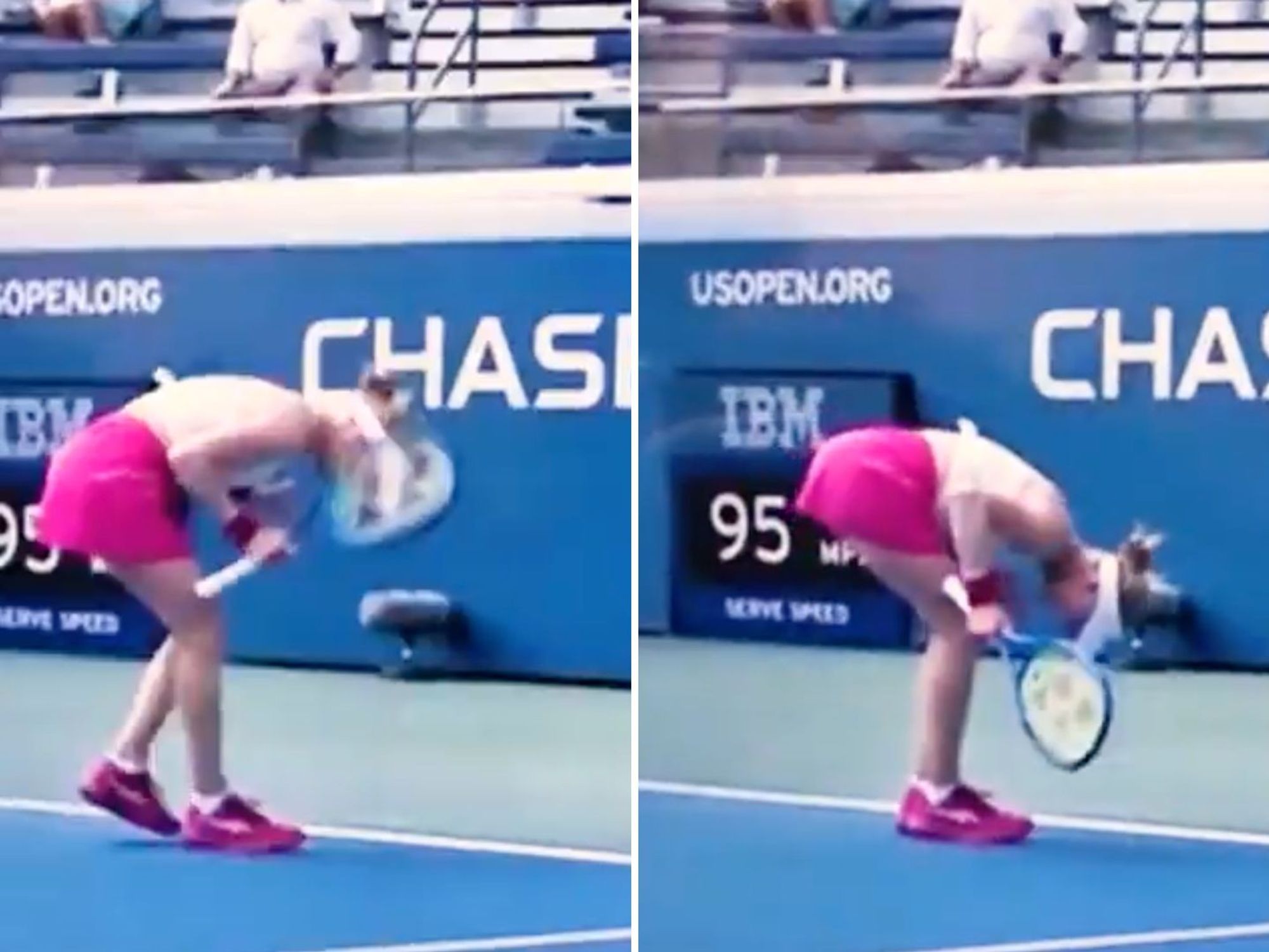 British tennis star terrifies commentators with scream 'out of a horror movie' during US Open match
