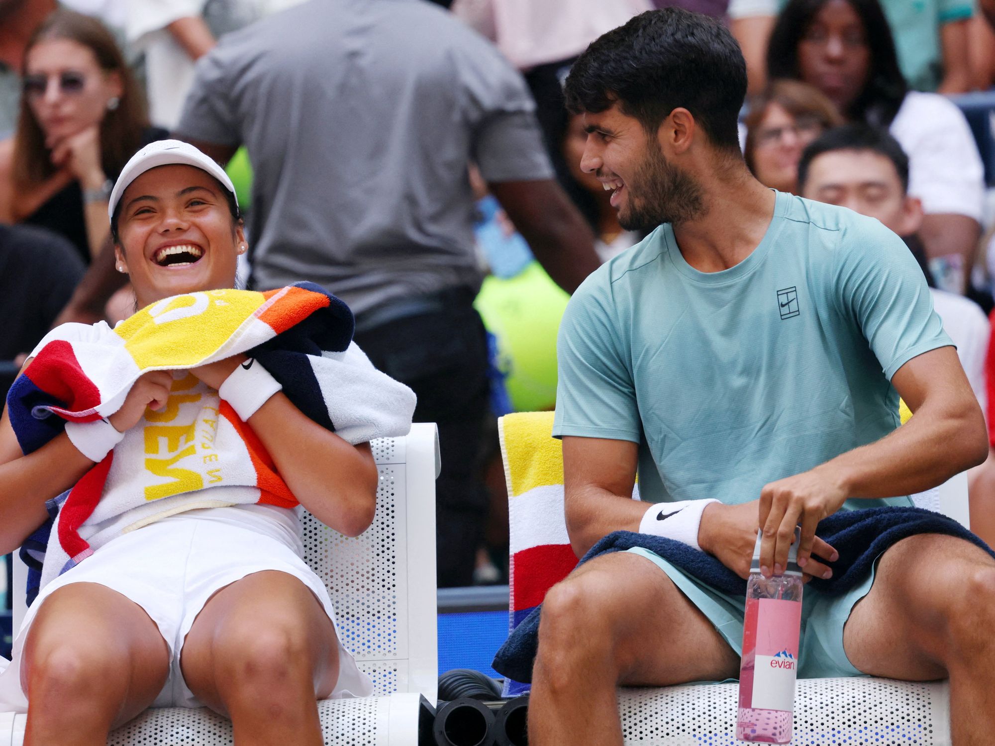 Emma Raducanu and Carlos Alcaraz's prize money revealed after early US Open mixed doubles exit