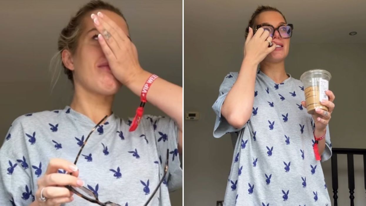 Helen Flanagan breaks down in tears over children days after hitting back at 'mum-shaming' comments