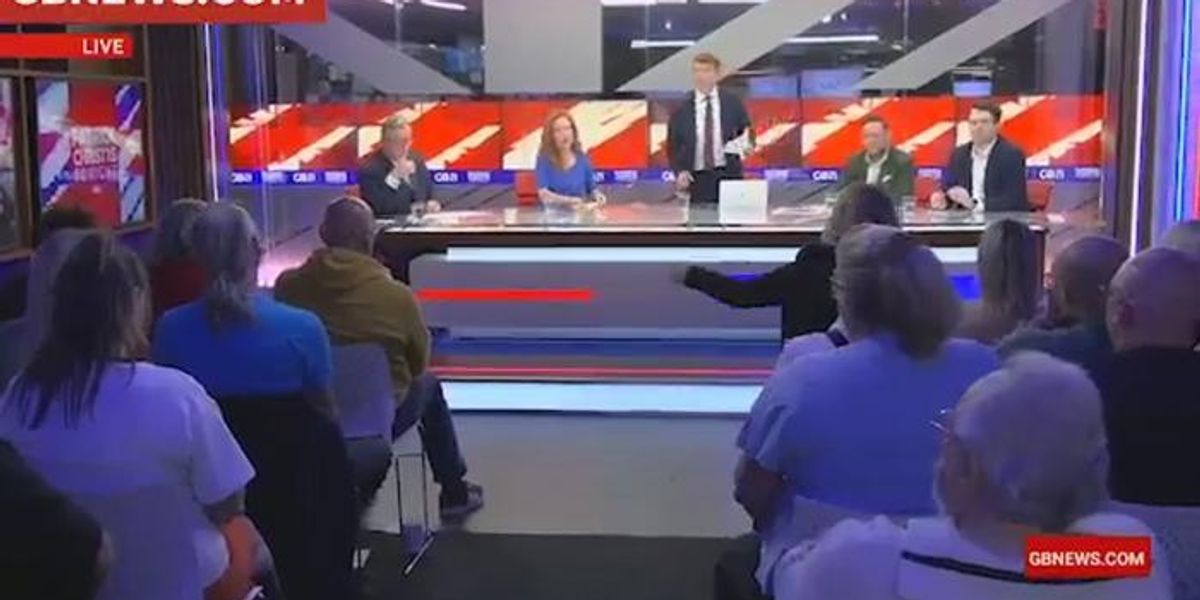 NextImg:WATCH: GB News audience member blasts Labour's 'contempt for democracy'