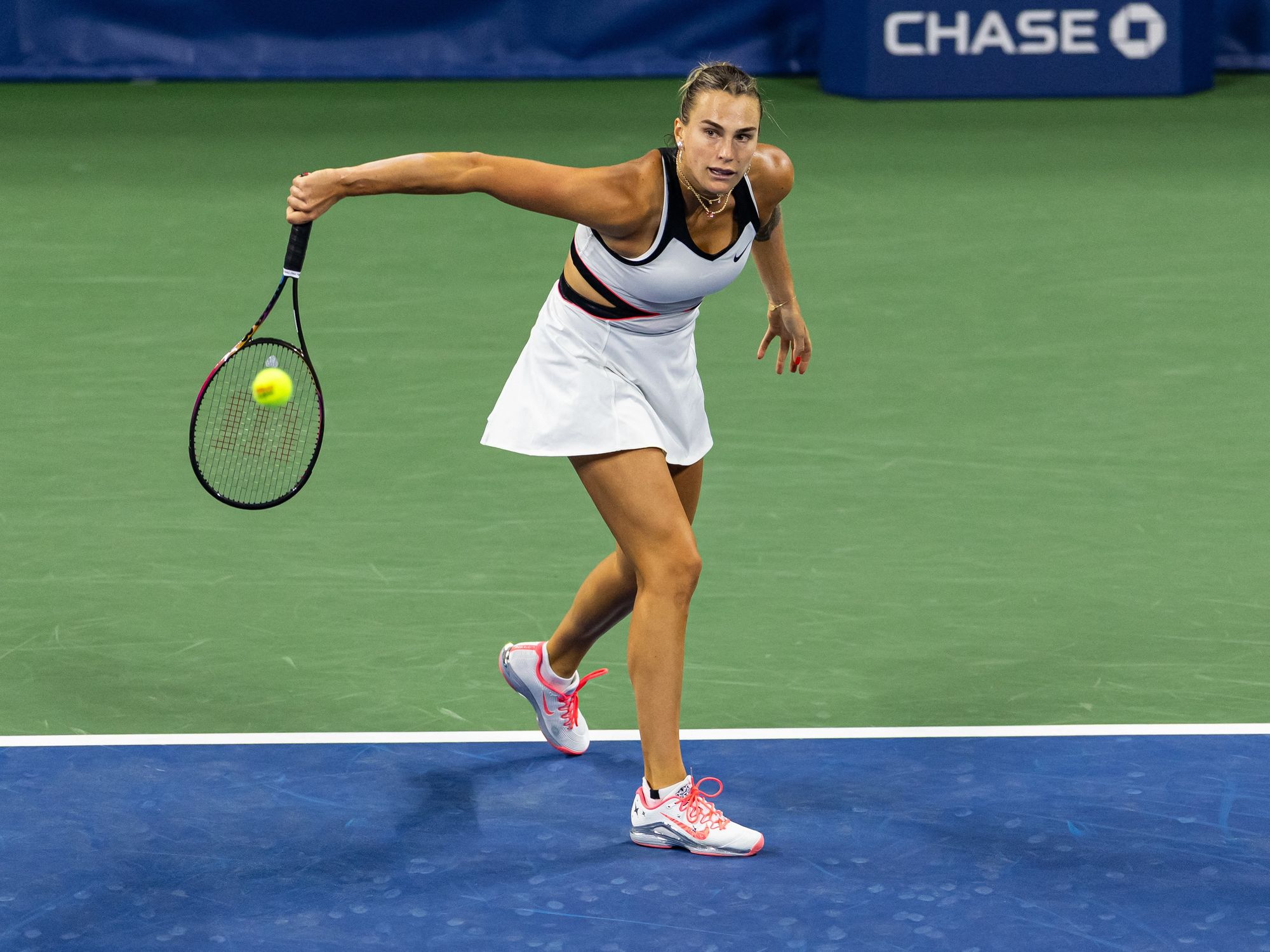 Aryna Sabalenka shoots down question from US Open interviewer after storming into quarter-finals