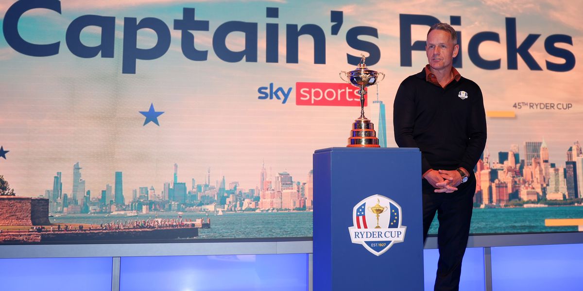 NextImg:Luke Donald names picks for 2025 Ryder Cup as Team Europe prepare for mouthwatering Team USA battle