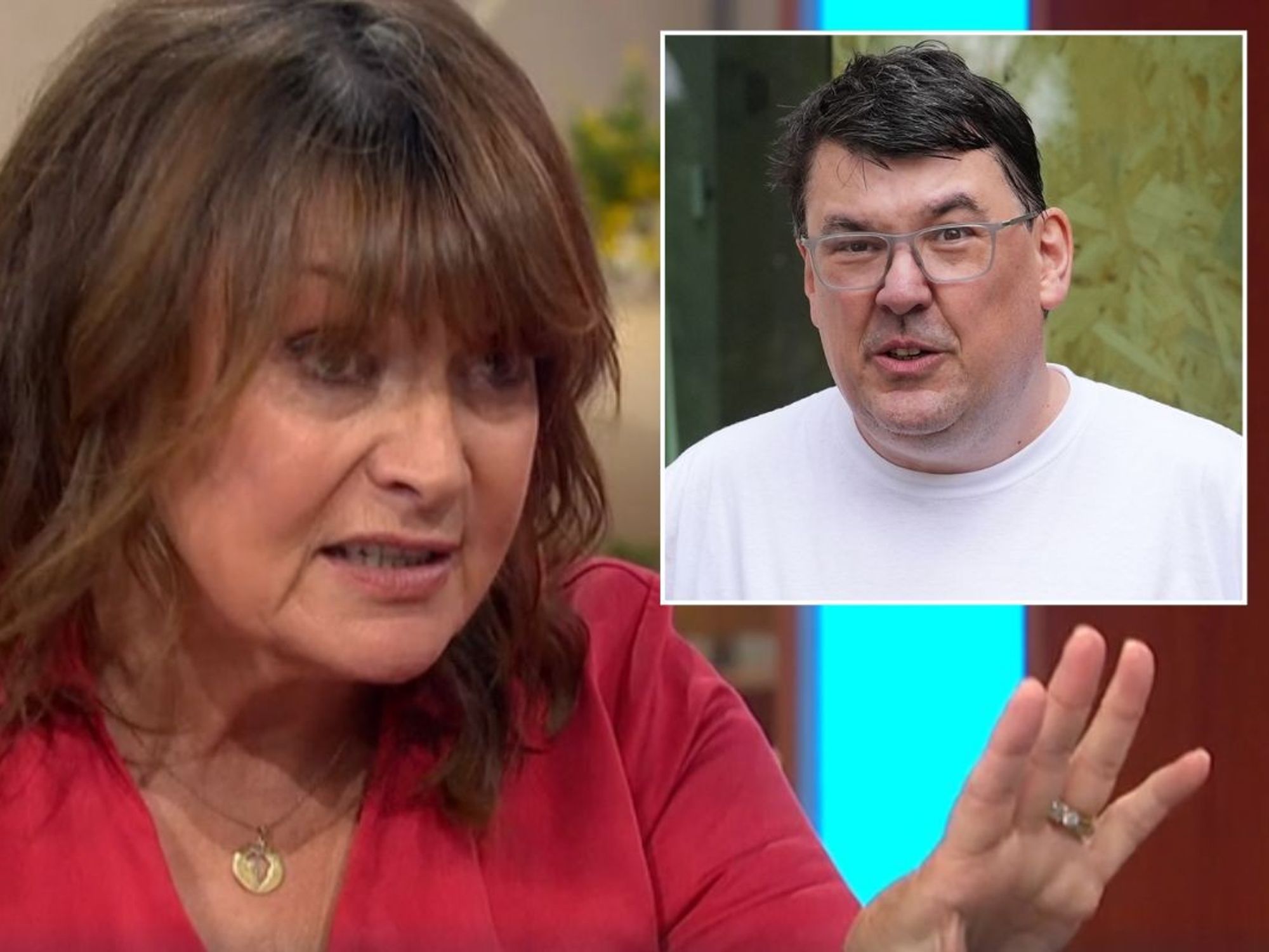 Lorraine Kelly slammed for Graham Linehan remarks as ITV star reacts to comedy writer's arrest: '...