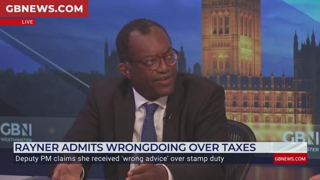 WATCH: Kwasi Kwarteng accuses Angela Rayner of 'robbing the exchequer' amid tax affairs scandal