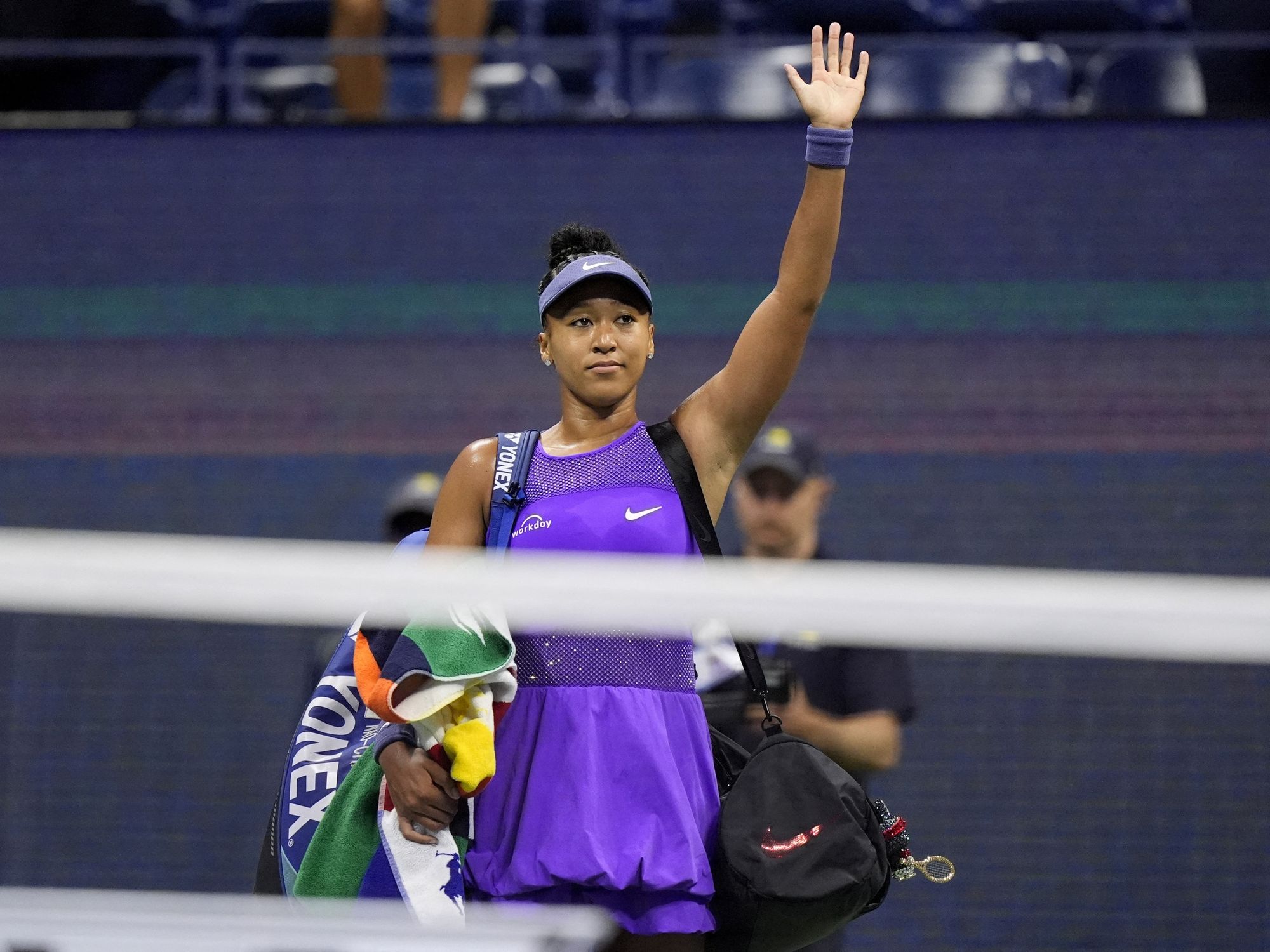 Naomi Osaka close to tears after being asked 'devastating' question following US Open exit