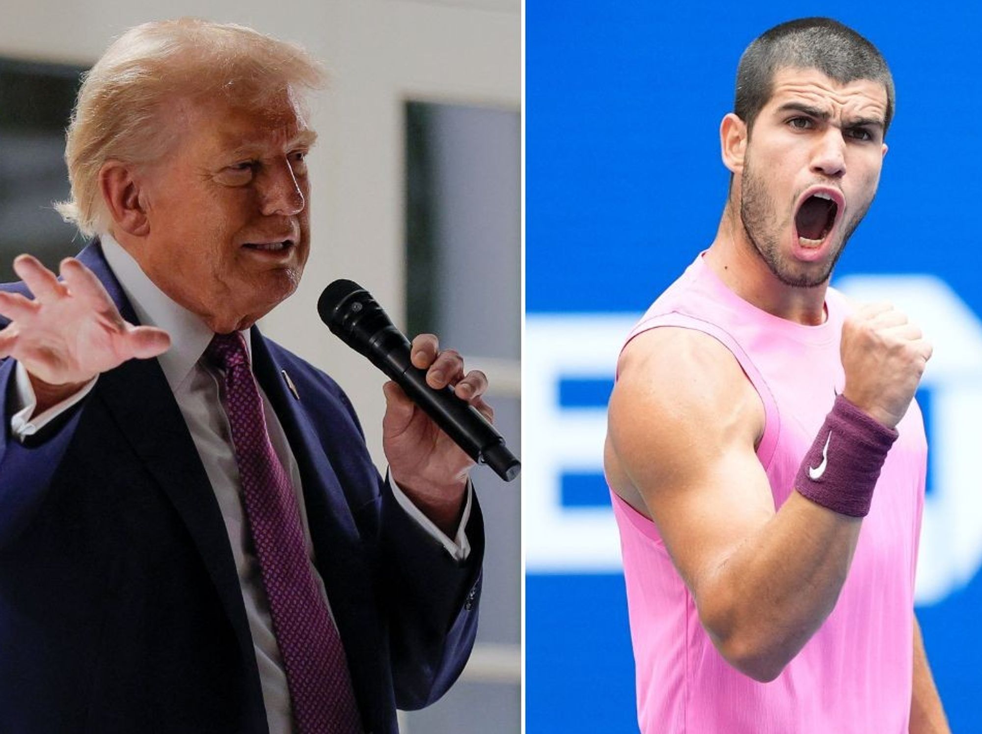 Carlos Alcaraz makes feelings clear on Donald Trump's return to US Open final: 'Great for tennis'